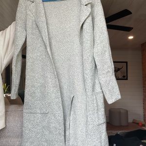 Monteau pea coat like sweater, gray